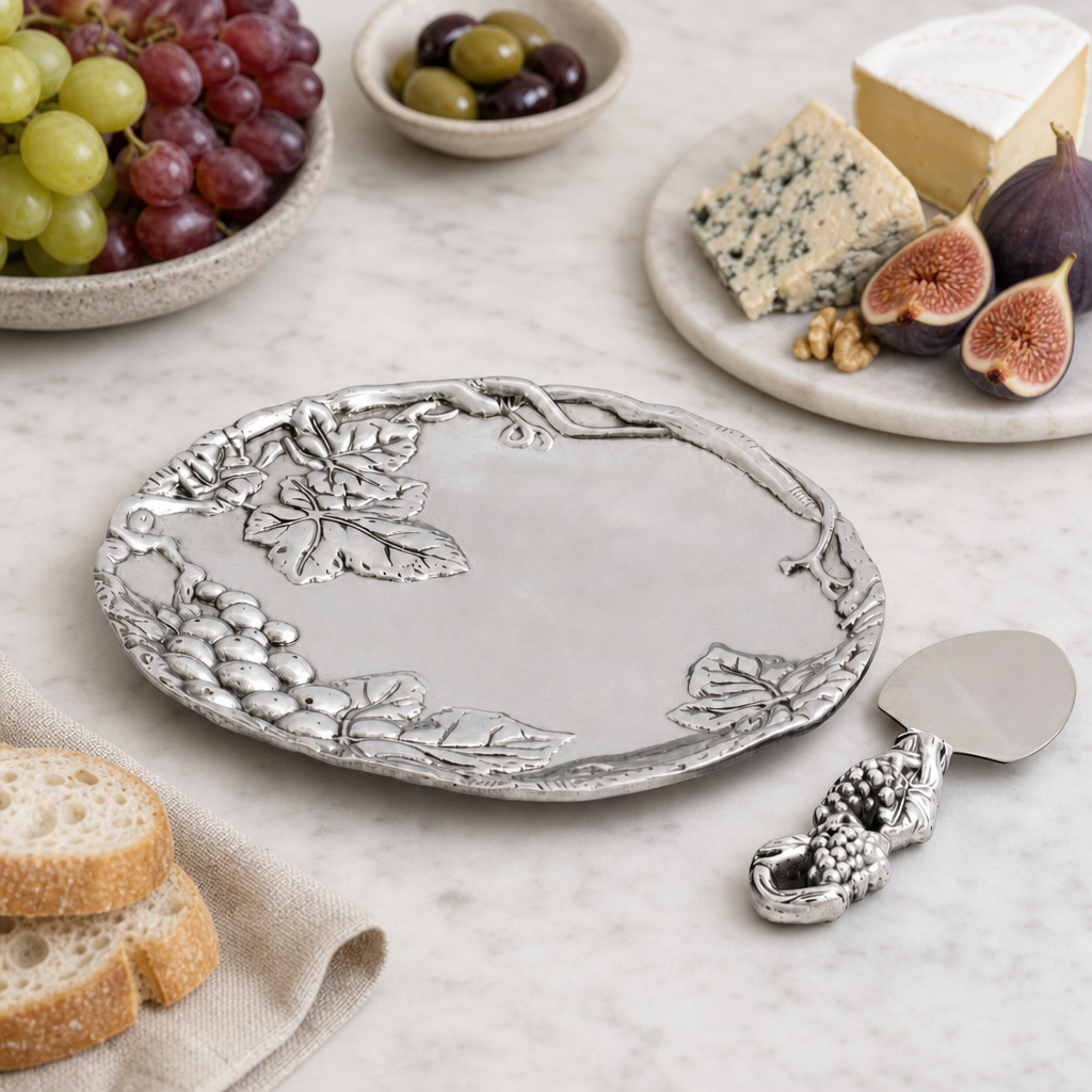 Grape Plate with Server
