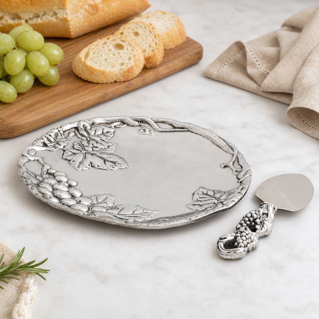 Grape Plate with Server