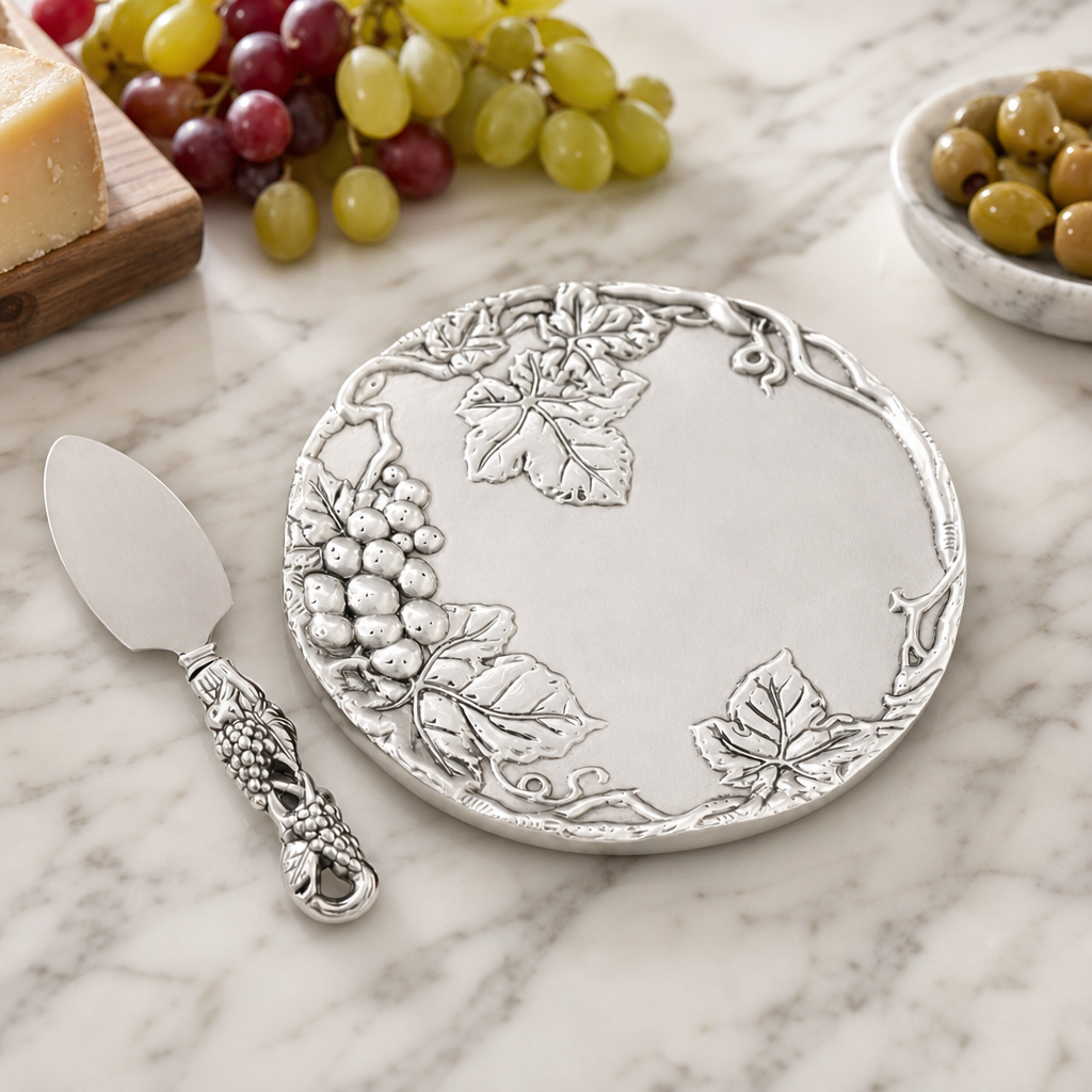 Grape Plate with Server