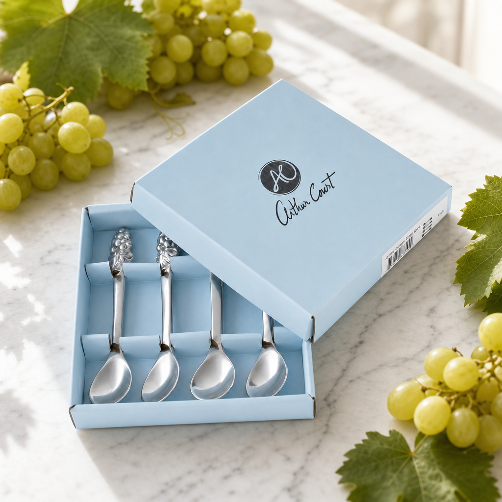 Grape Set/4 Spoons
