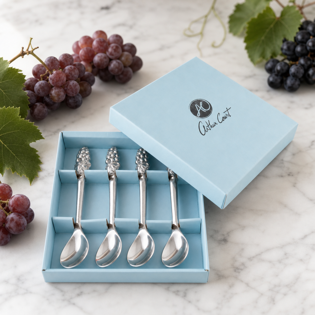 Grape Set/4 Spoons