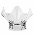 Butterfly Stand Acrylic Bowl 14