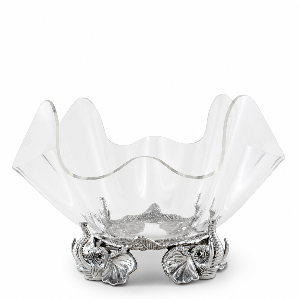 Elephant Stand Acrylic Bowl 14