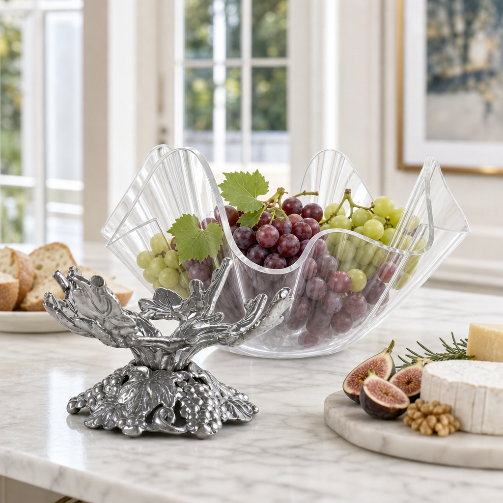 Grape Stand Acrylic Bowl 11