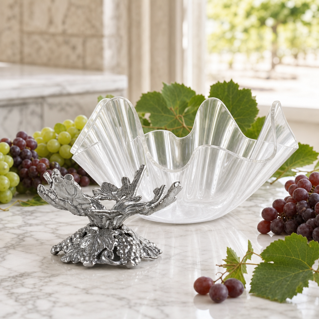 Grape Stand Acrylic Bowl 11