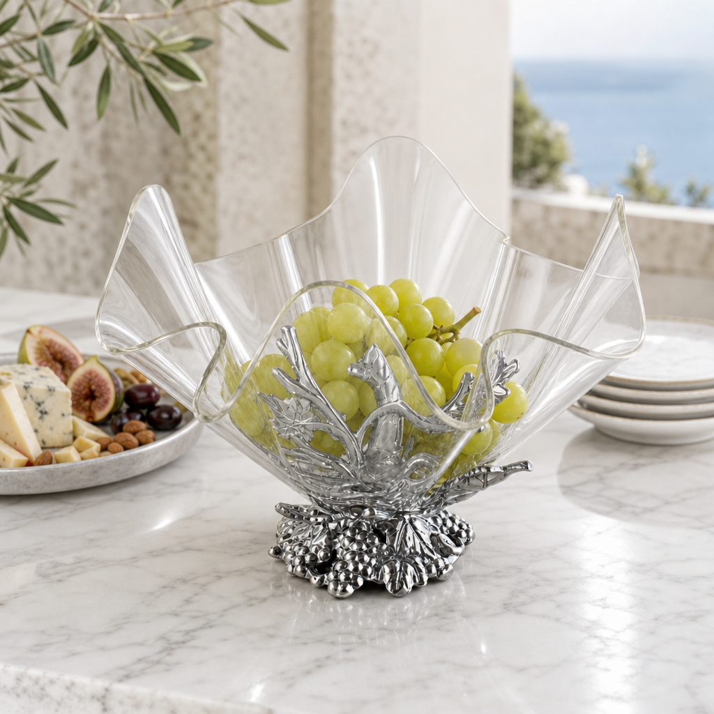 Grape Stand Acrylic Bowl 11