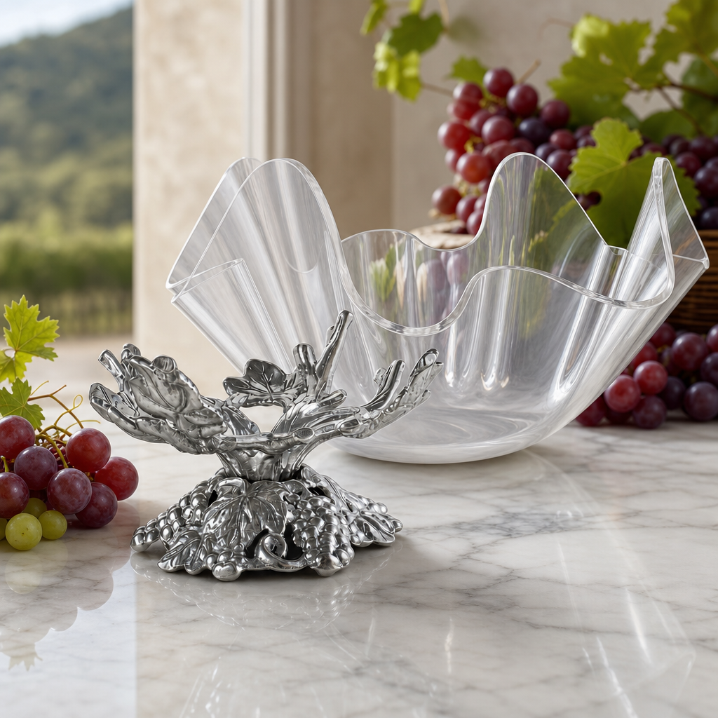 Grape Stand Acrylic Bowl 11