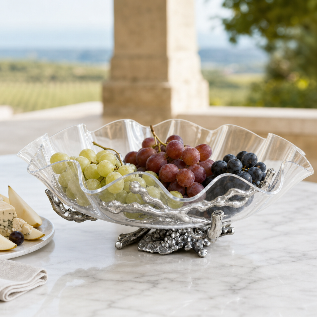 Grape Stand Acrylic Bowl 16