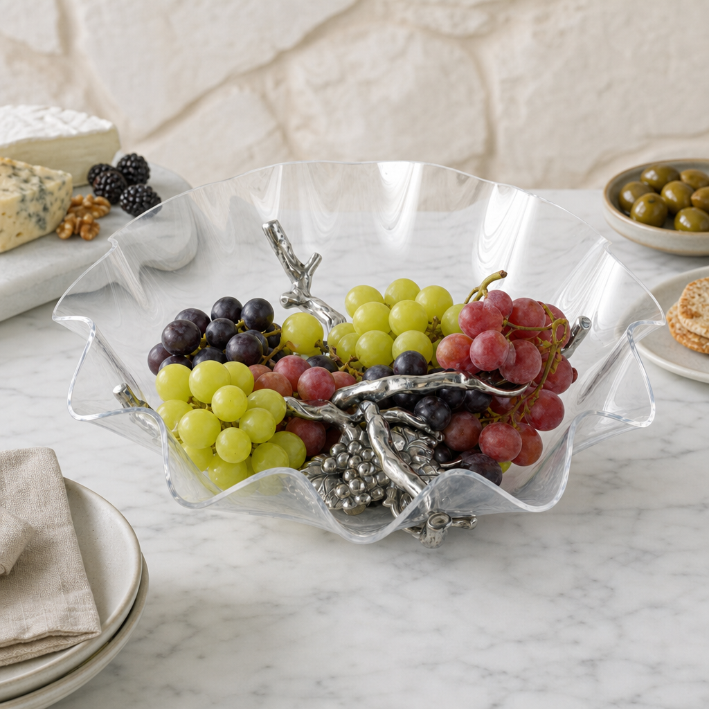 Grape Stand Acrylic Bowl 16