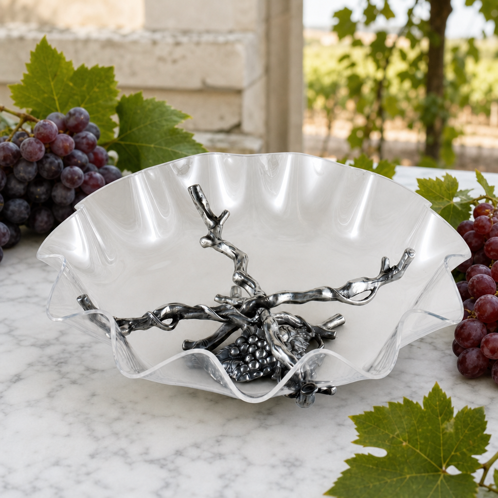 Grape Stand Acrylic Bowl 16