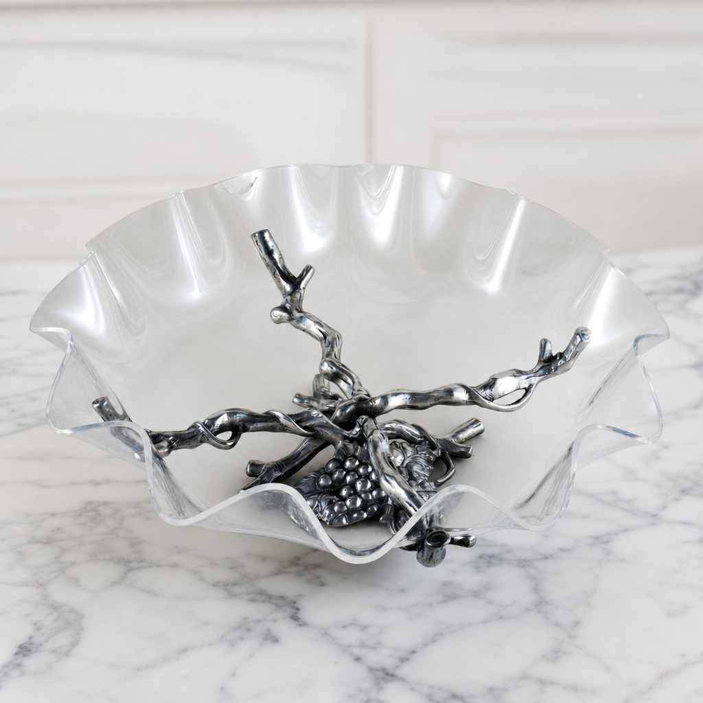 Grape Stand Acrylic Bowl 16