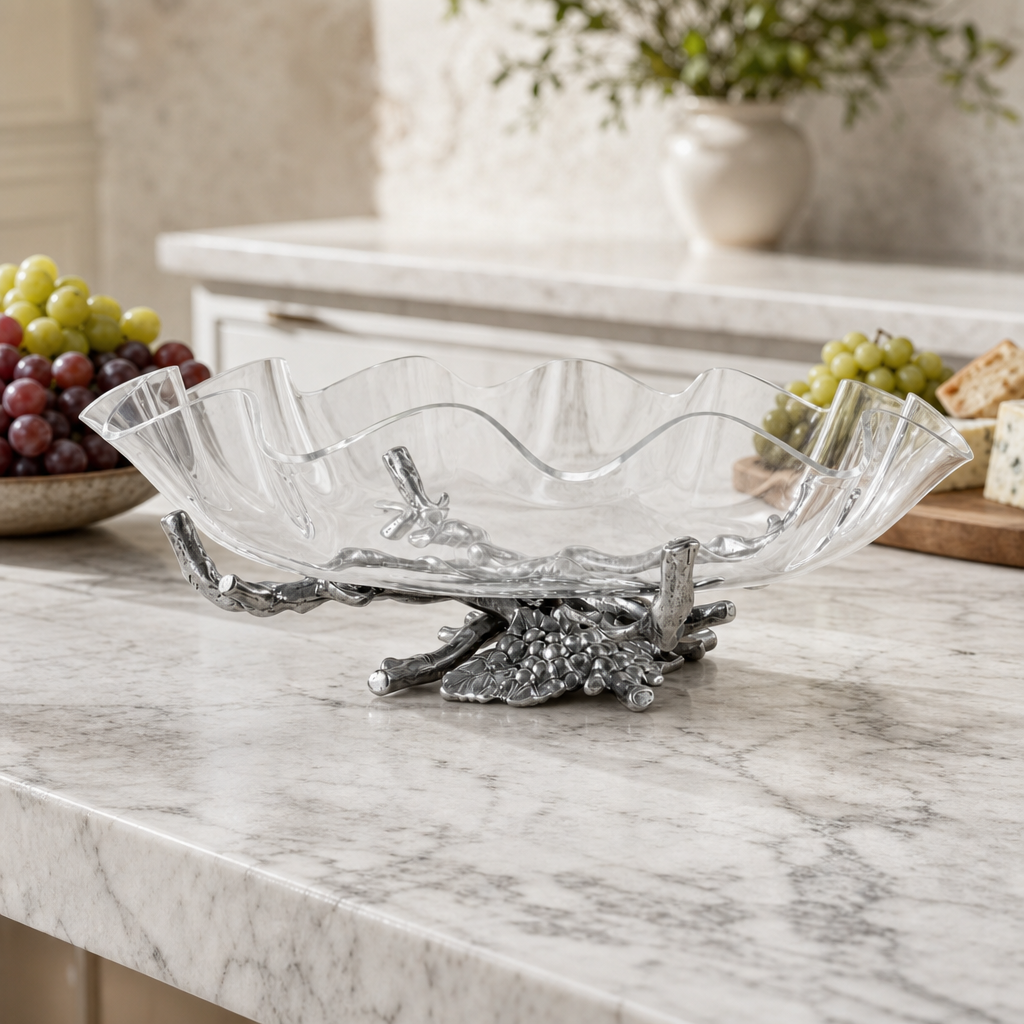 Grape Stand Acrylic Bowl 16