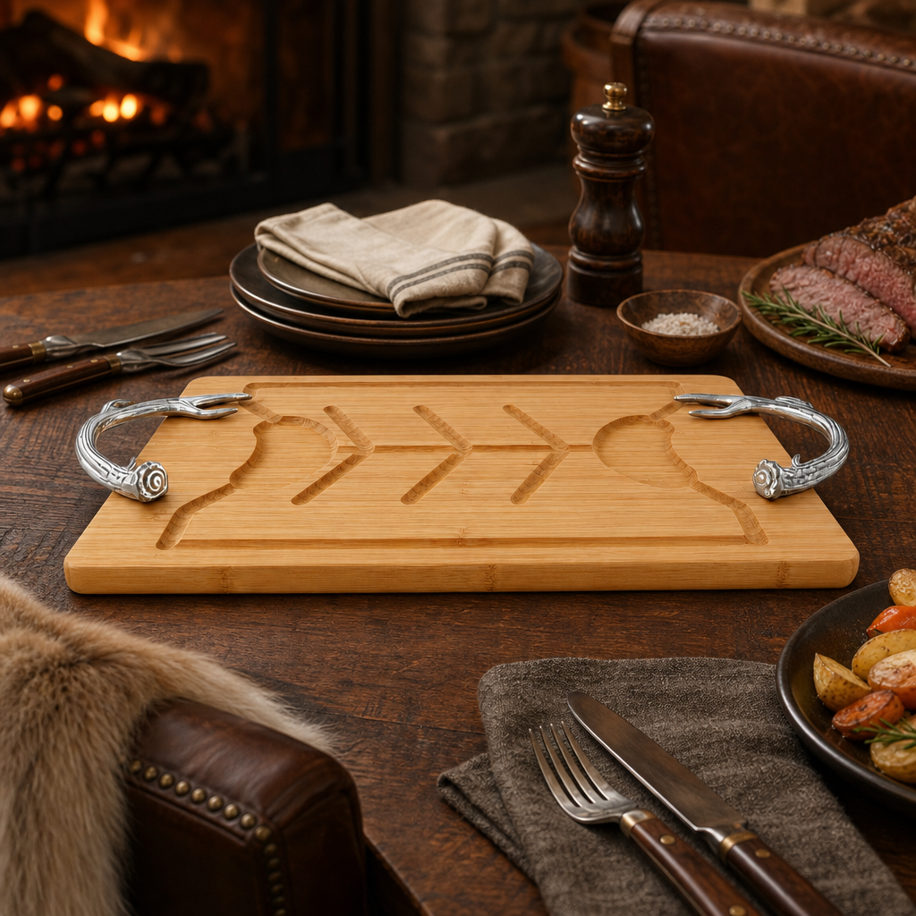Antler Carving Board