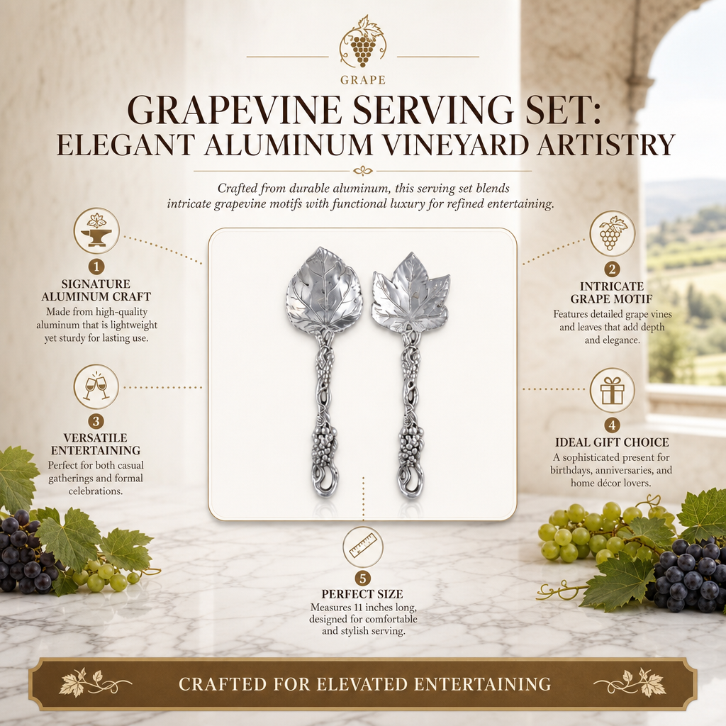Grapevine Serving Set