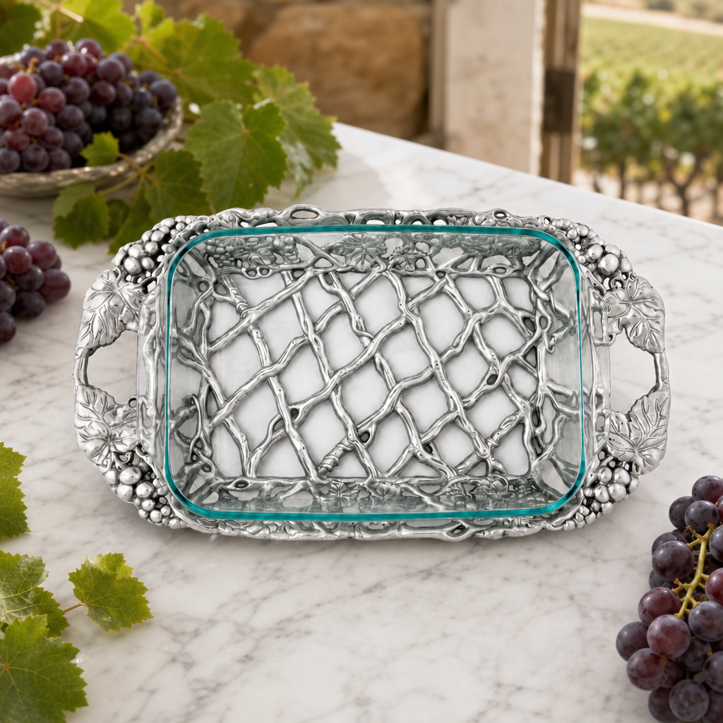 Grape Pyrex Holder 3qt