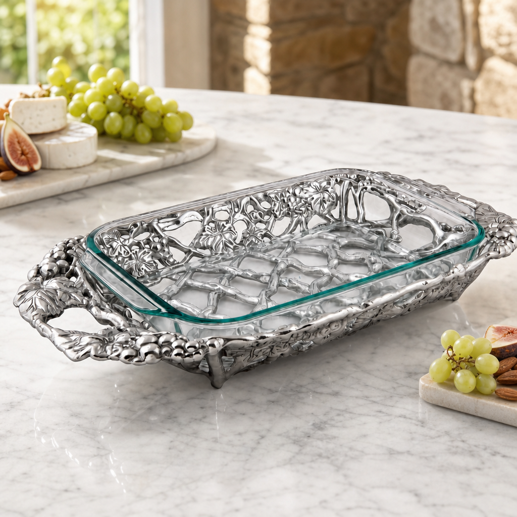 Grape Pyrex Holder 3qt