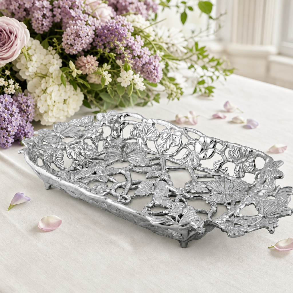 Butterfly Pyrex Holder 3qt