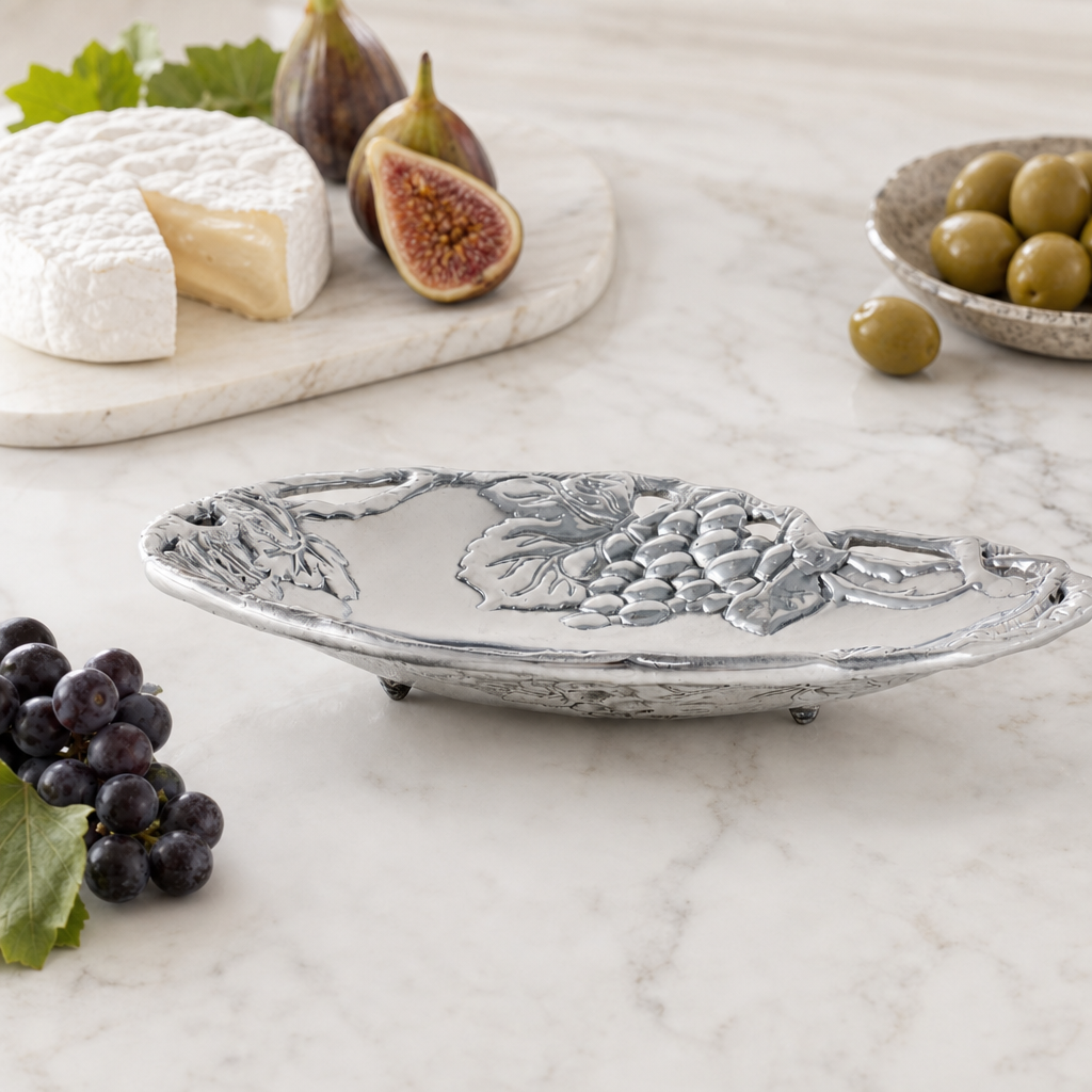 Grape Heart Coupe Tray