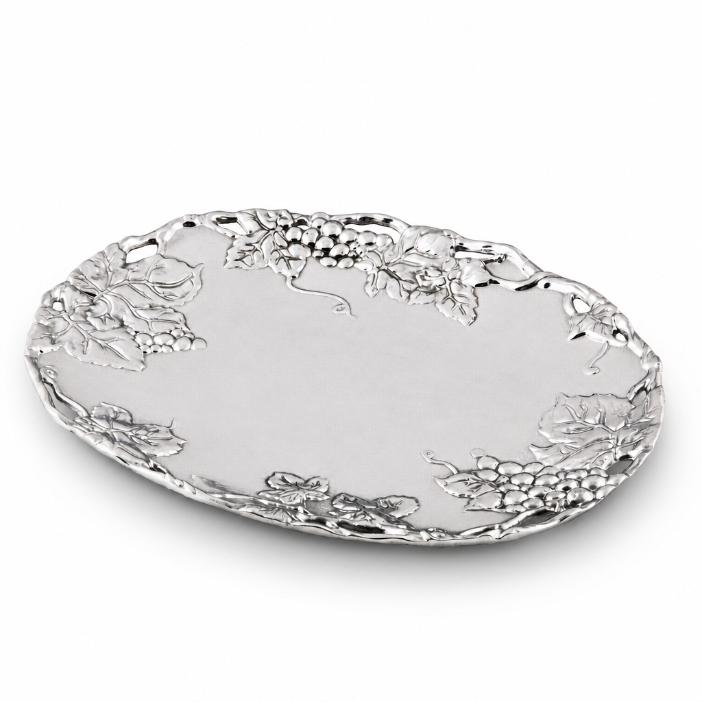 Grape Oval Platter
