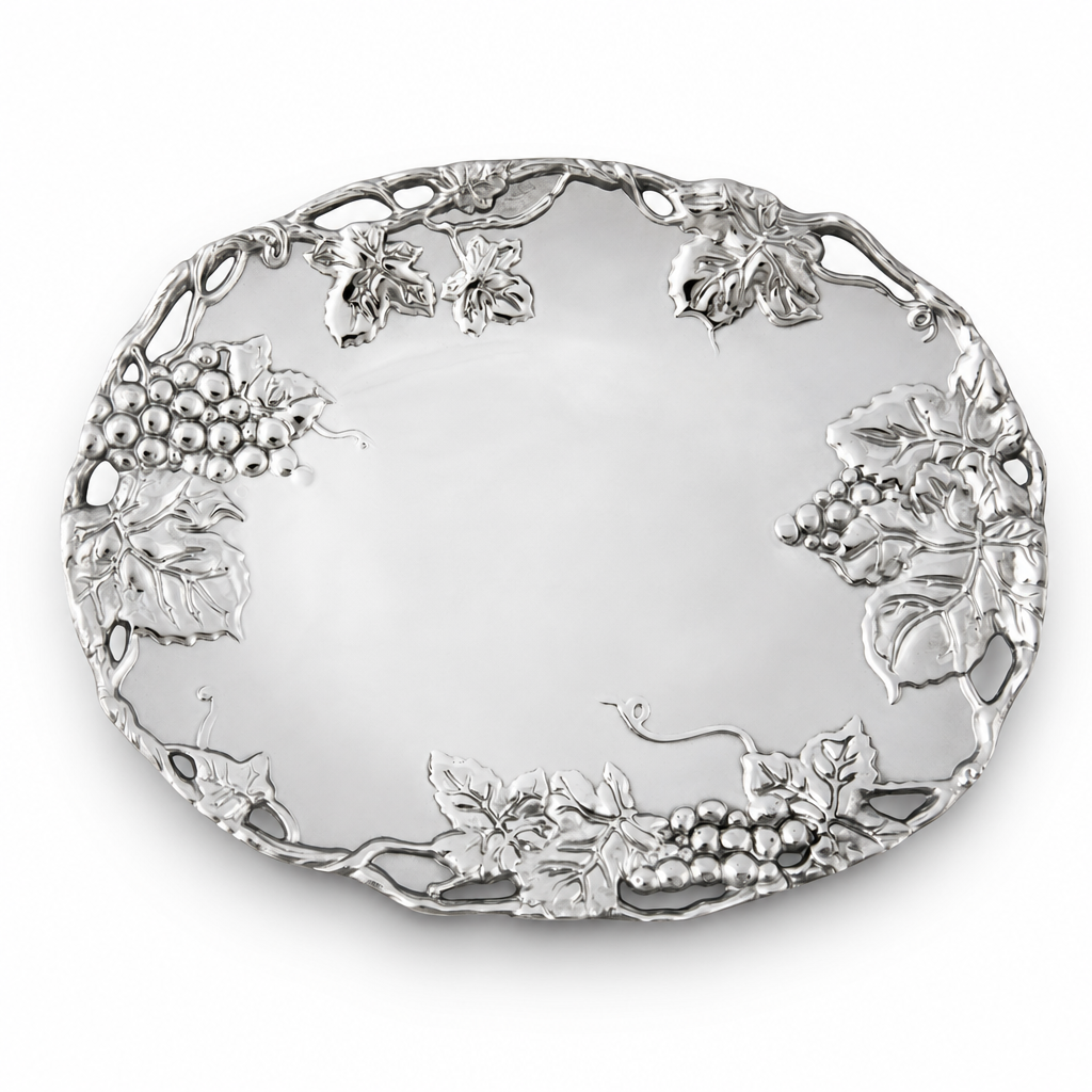 Grape Oval Platter