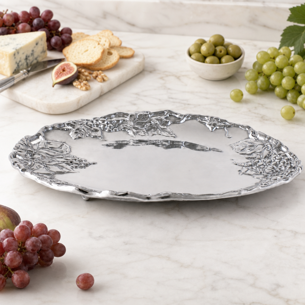 Grape Oval Platter
