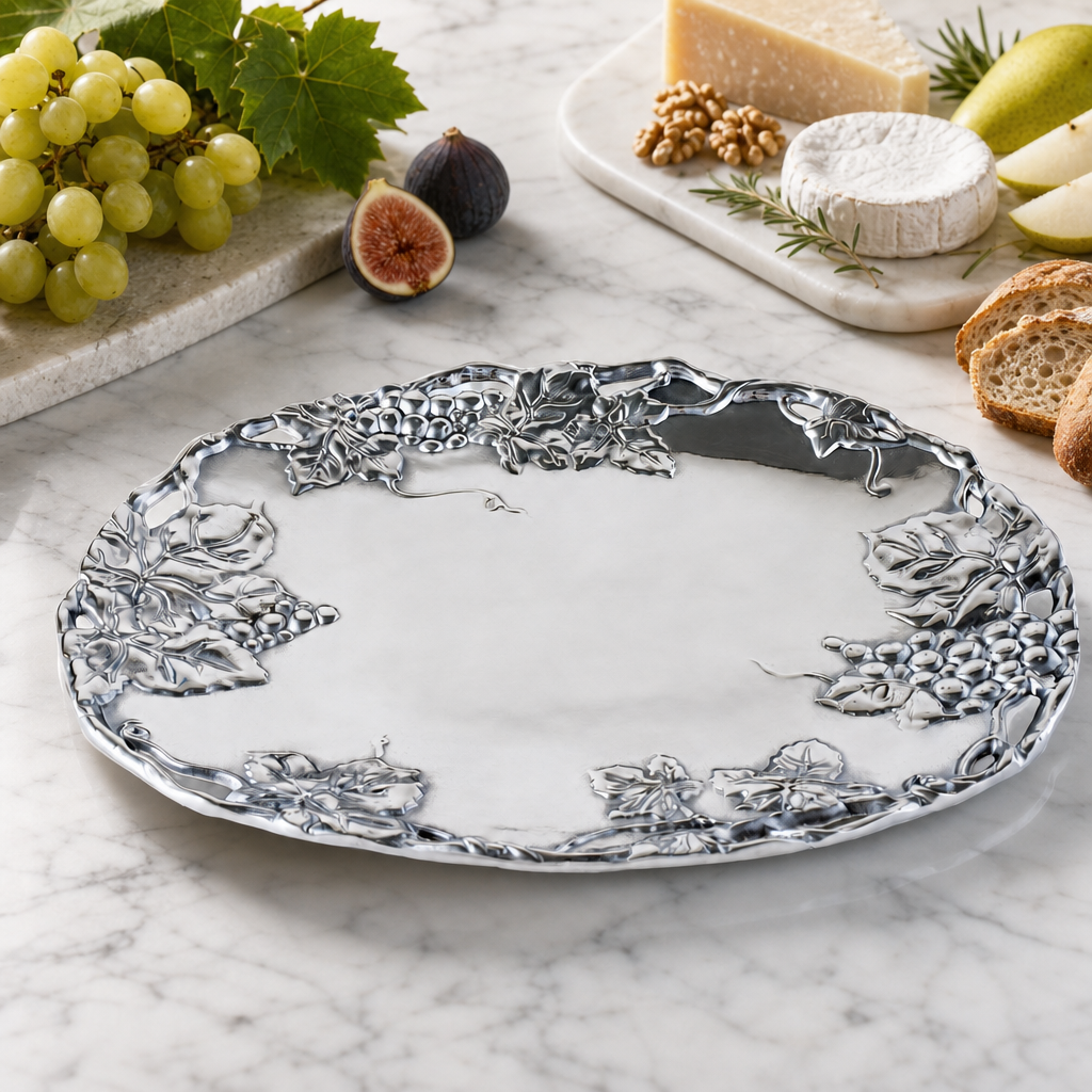 Grape Oval Platter