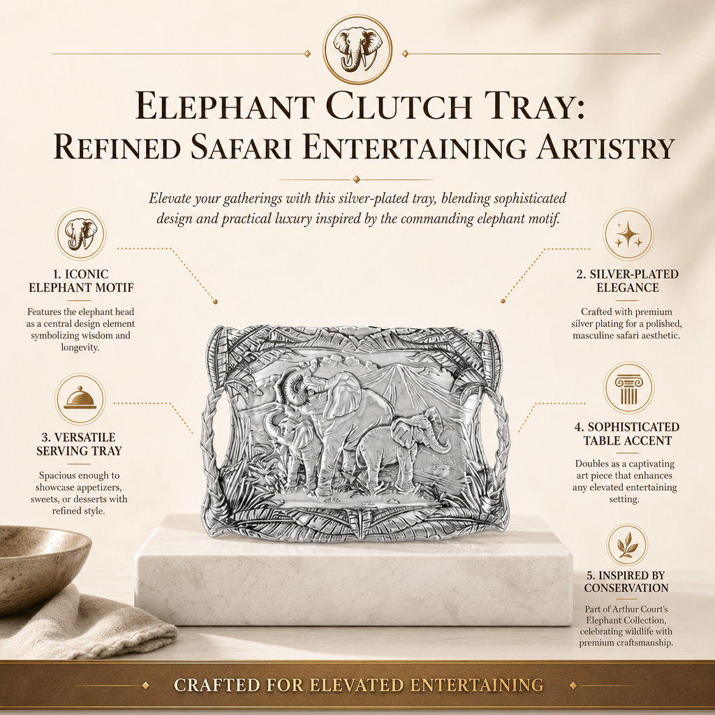 Elephant Clutch Tray