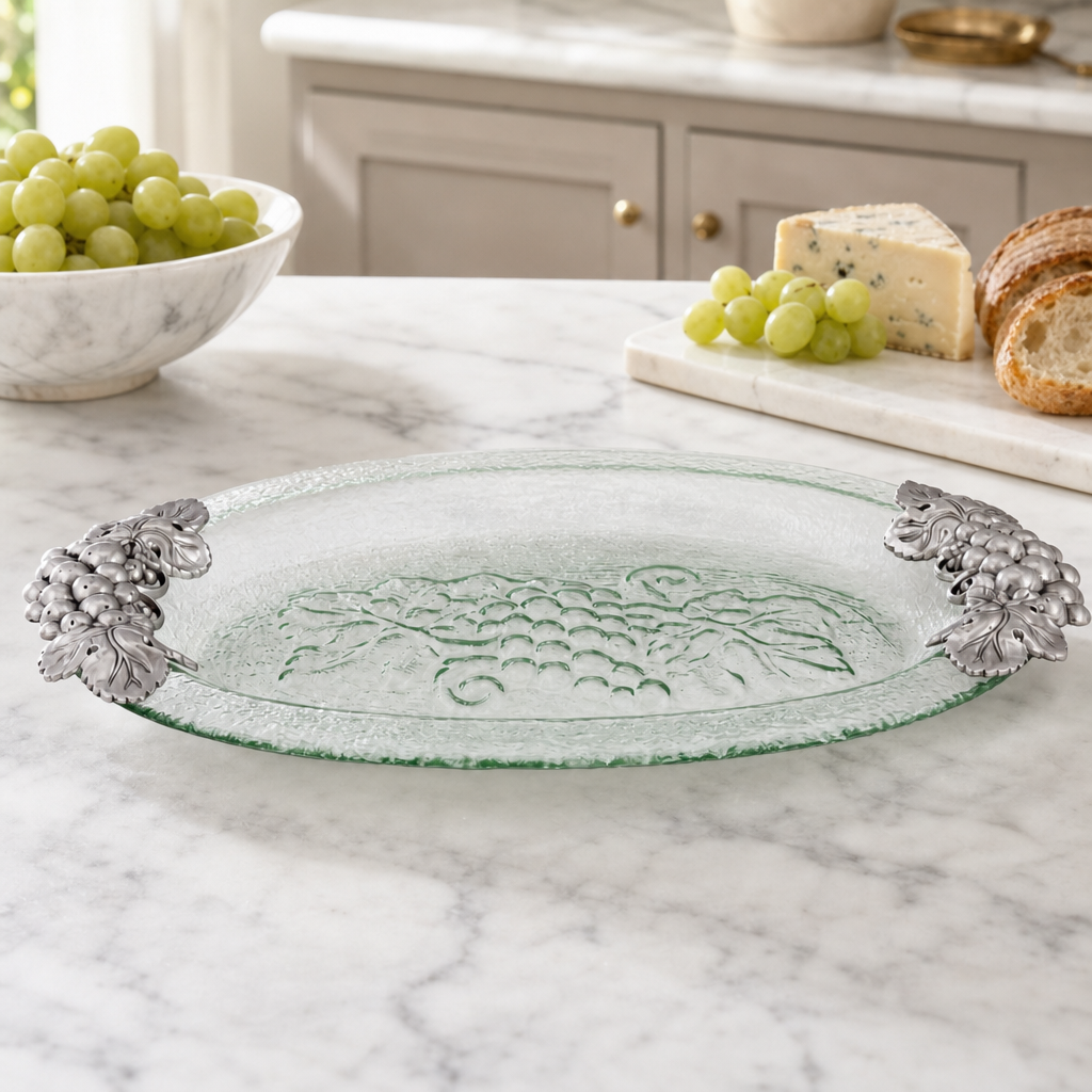 Grape Glass Platter