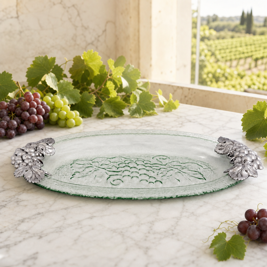 Grape Glass Platter