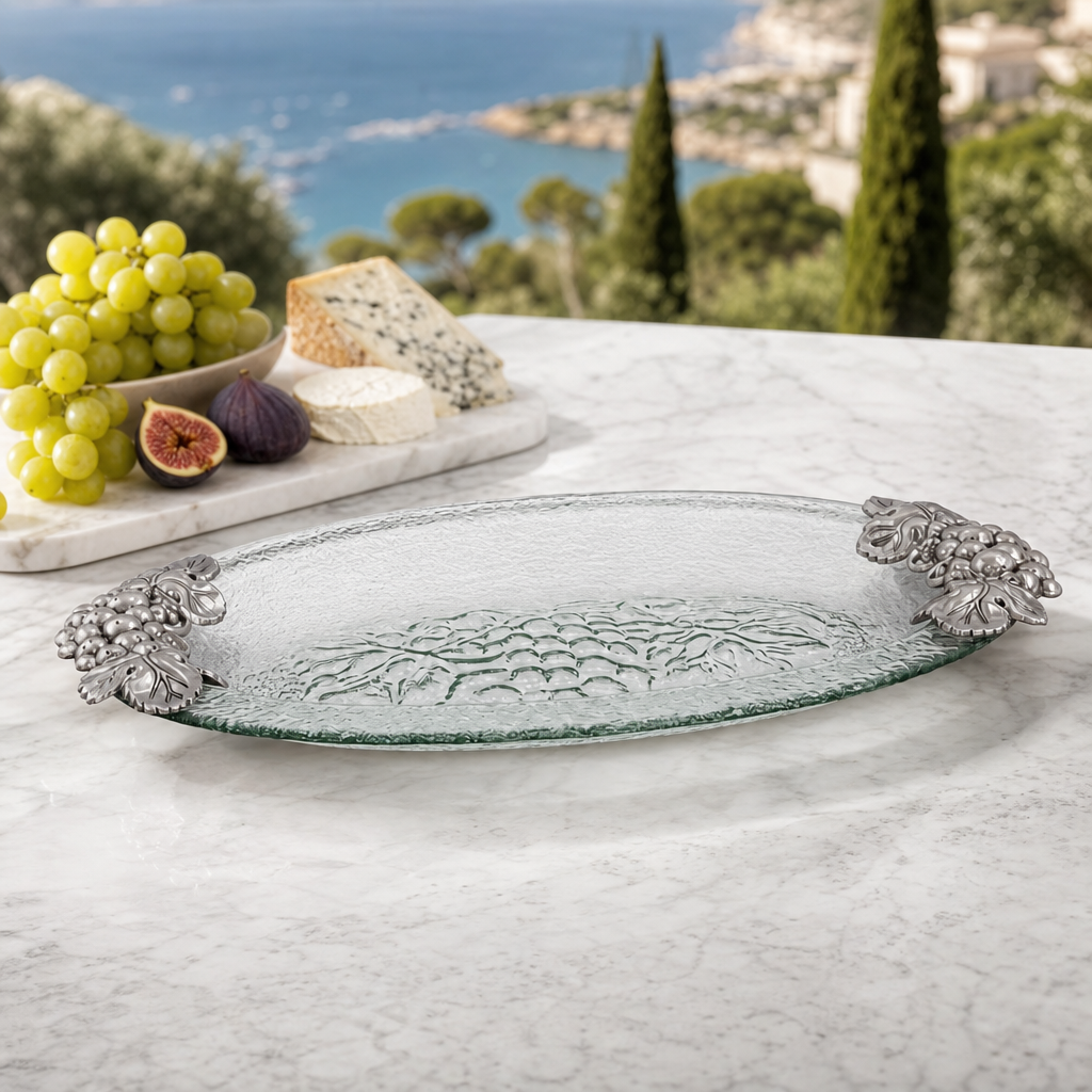 Grape Glass Platter