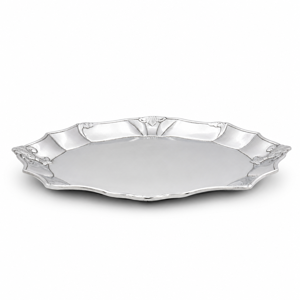 Fleur-De-Lis Oval Platter