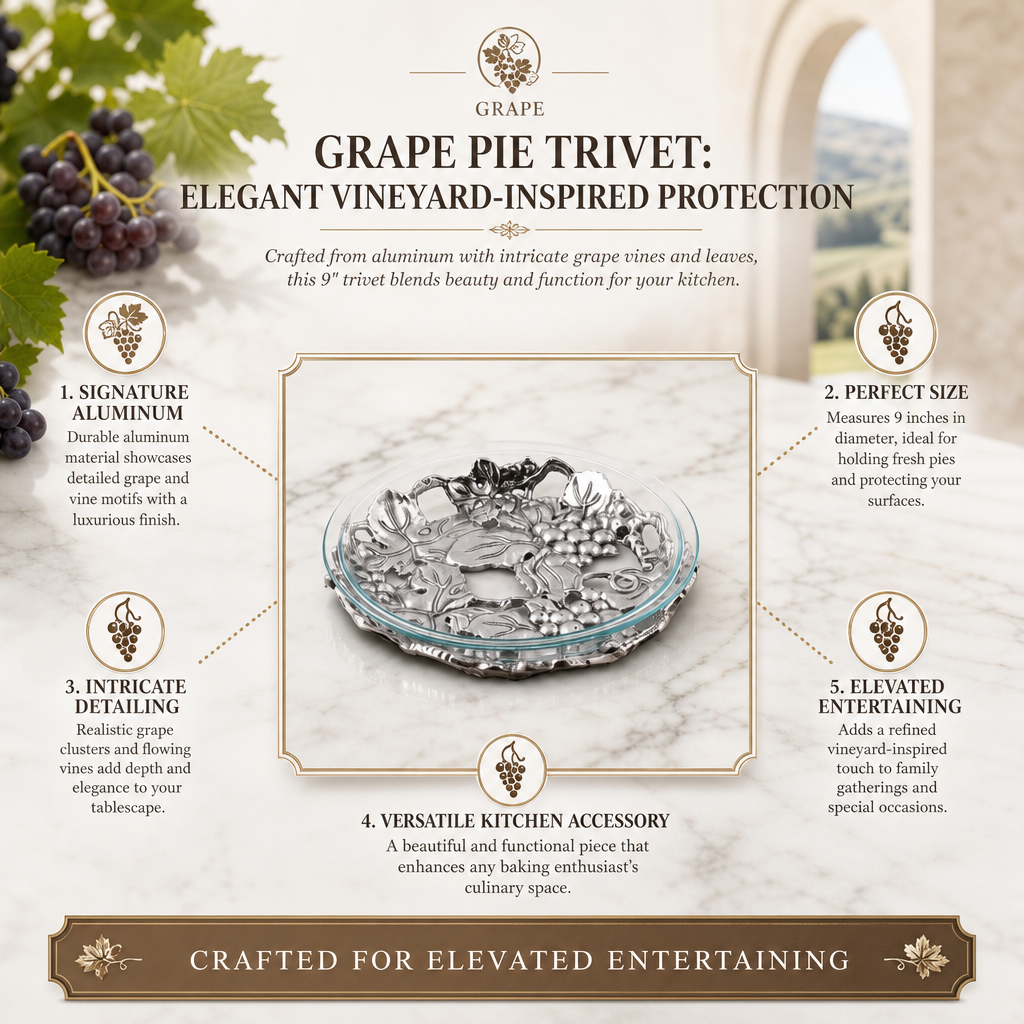 Grape Pie Trivet