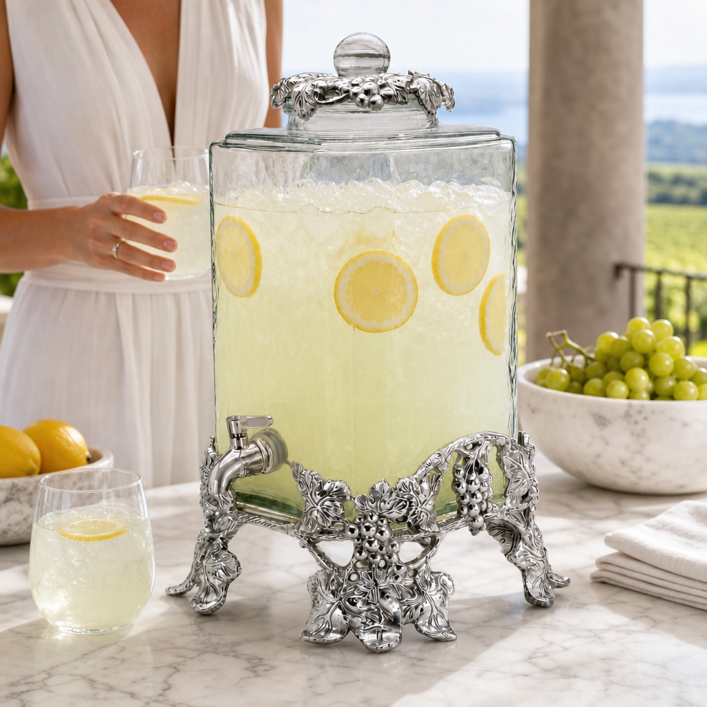 Elevated Grape Beverage Server