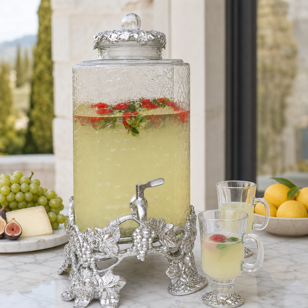 Elevated Grape Beverage Server
