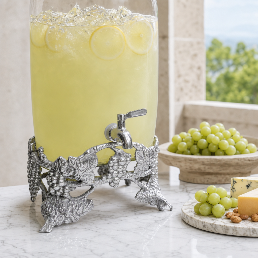 Elevated Grape Beverage Server