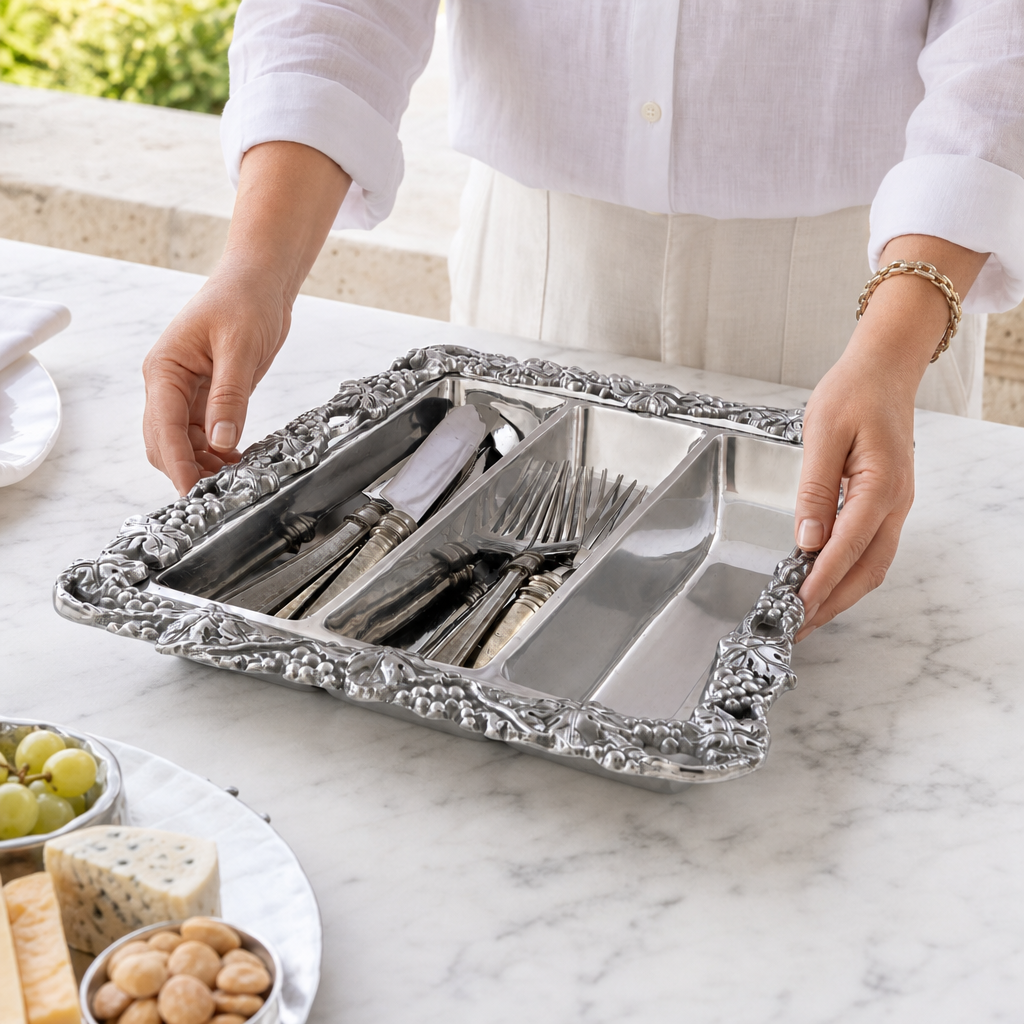 Grape Flatware Caddy