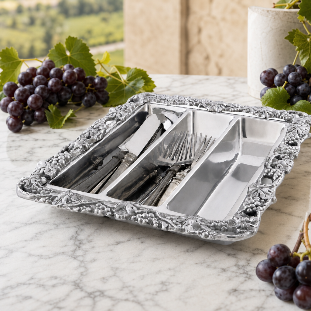 Grape Flatware Caddy