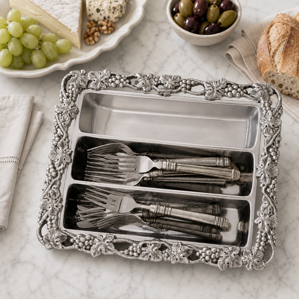 Grape Flatware Caddy