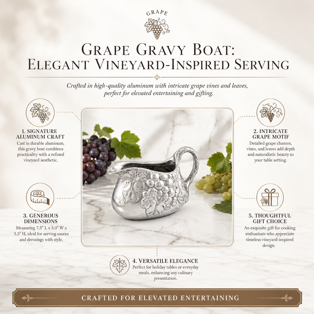 Grape Gravy Boat