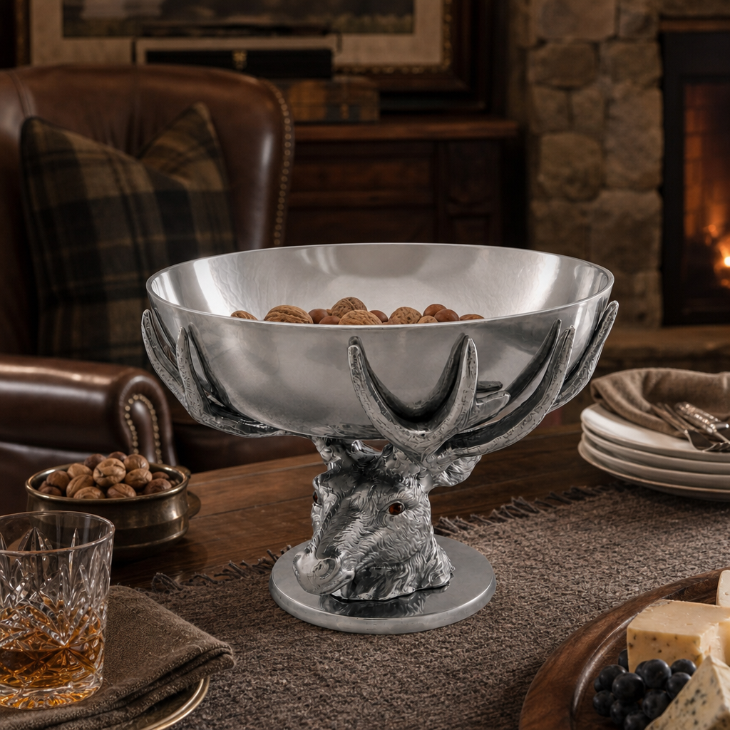 Antler Centerpiece Bowl