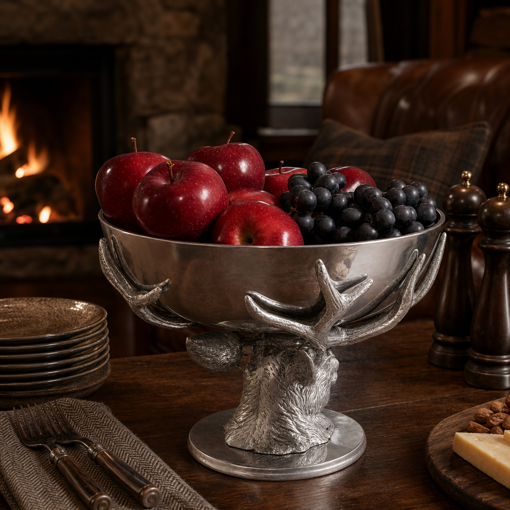 Antler Centerpiece Bowl