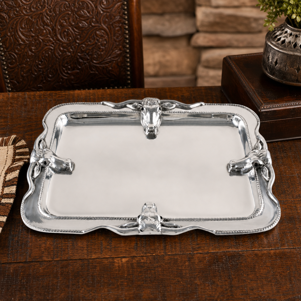 Longhorn Platter Large