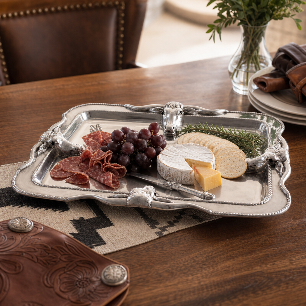 Longhorn Platter Large