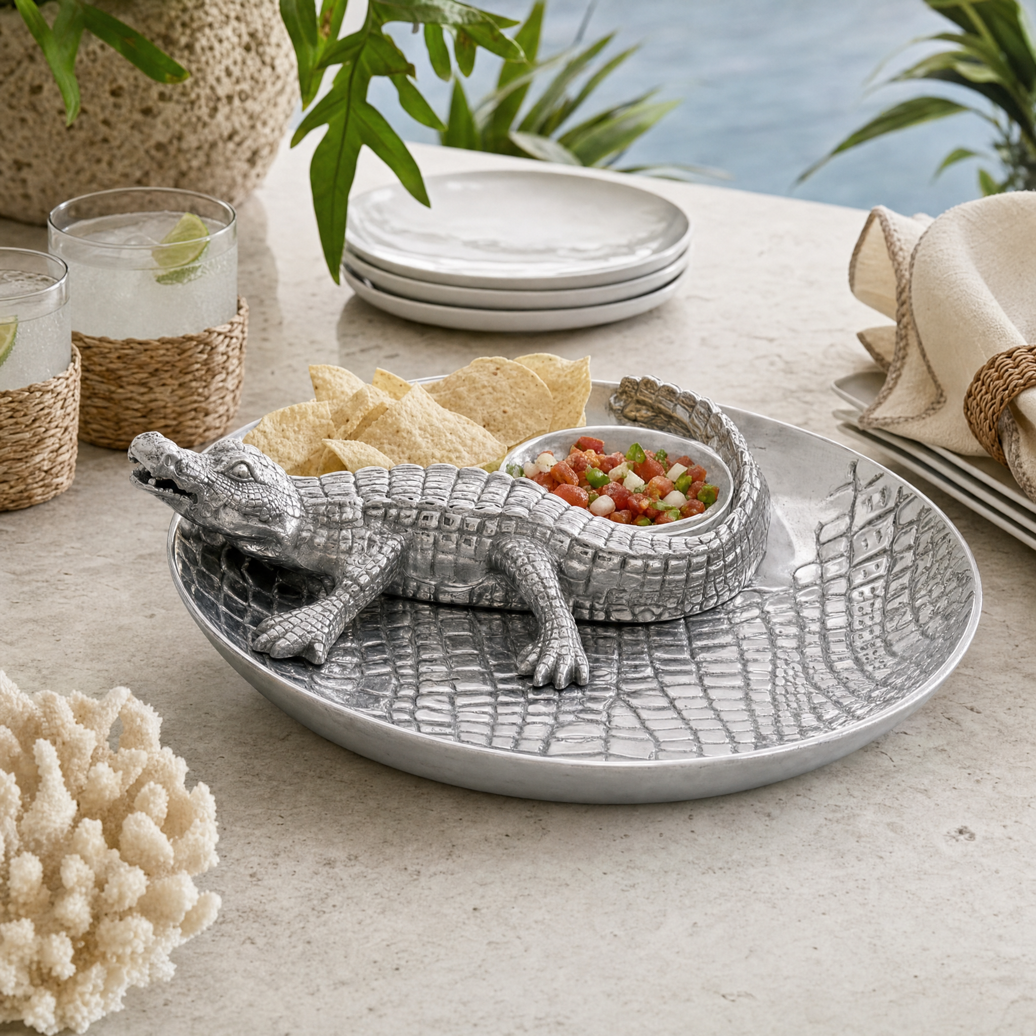 Alligator Chip and Dip