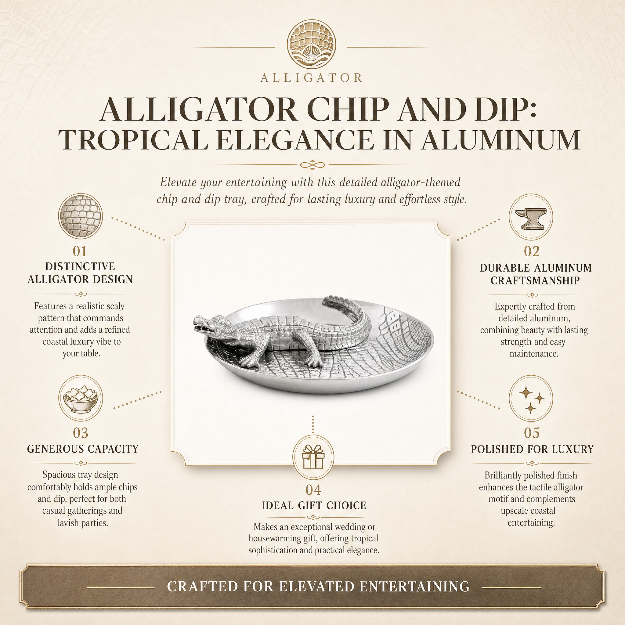 Alligator Chip and Dip
