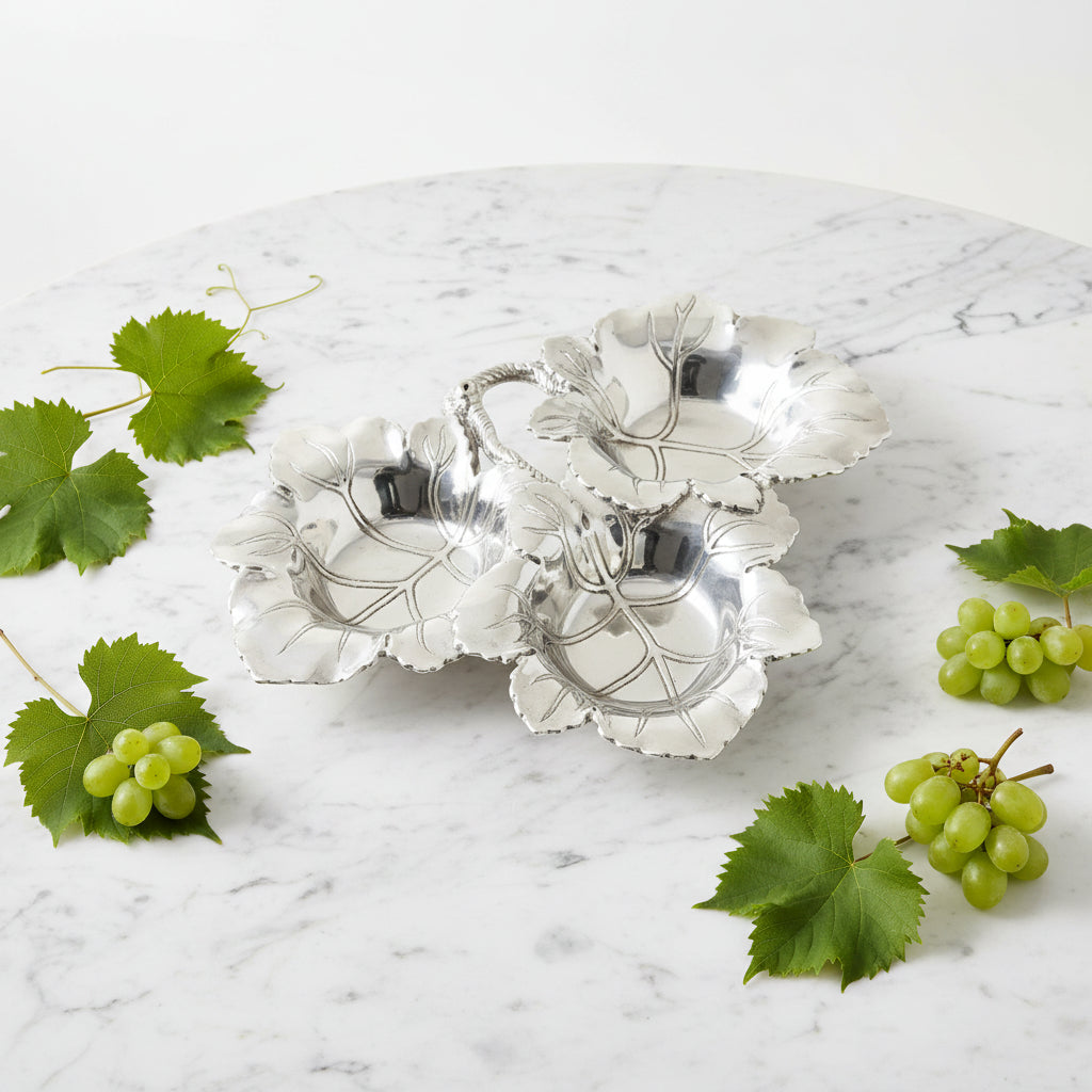 Grape 3-Bowl Bowl