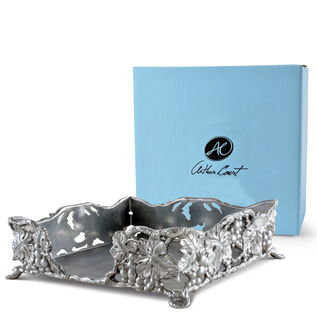 Grape Luncheon Napkin Box