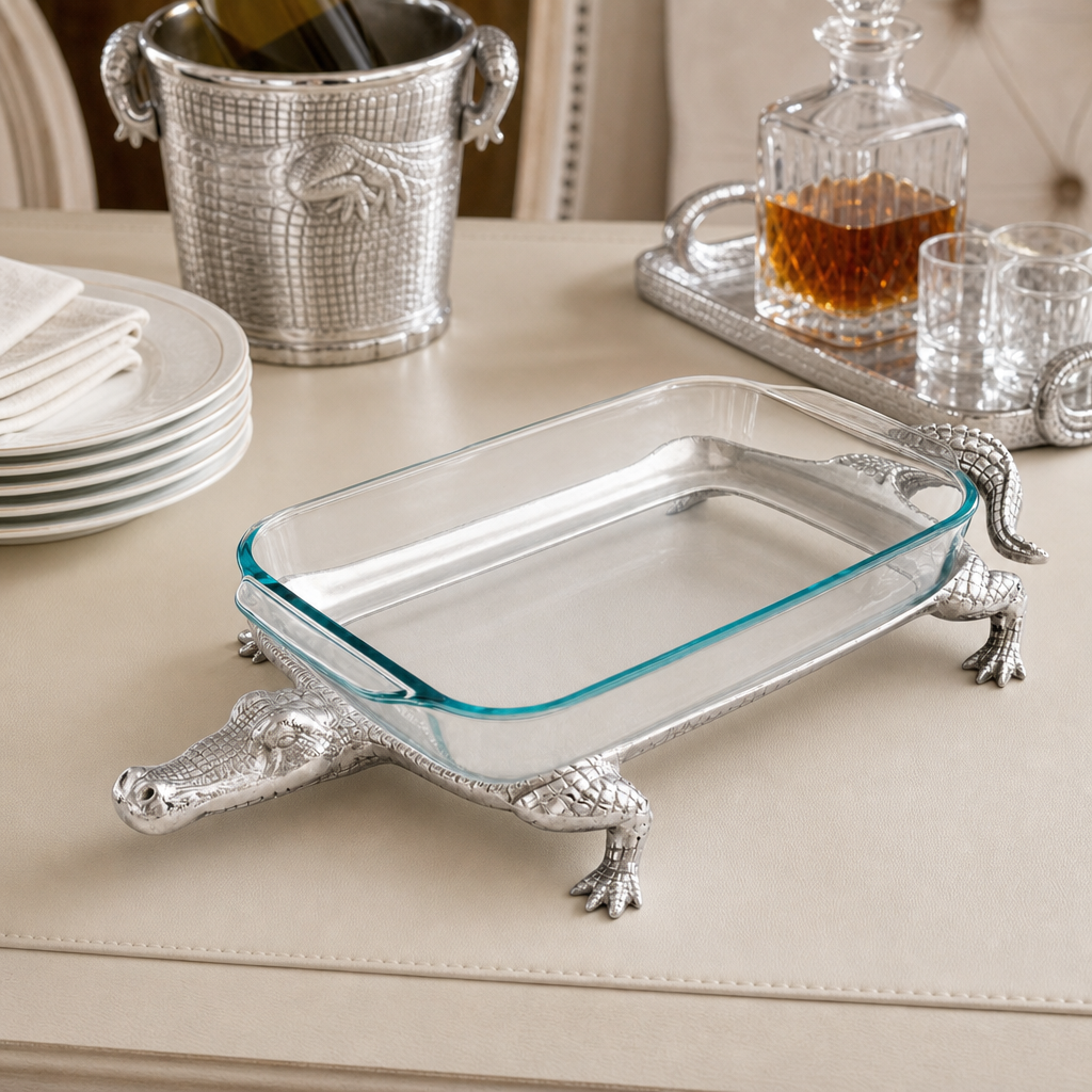 Alligator Pyrex Holder 3qt