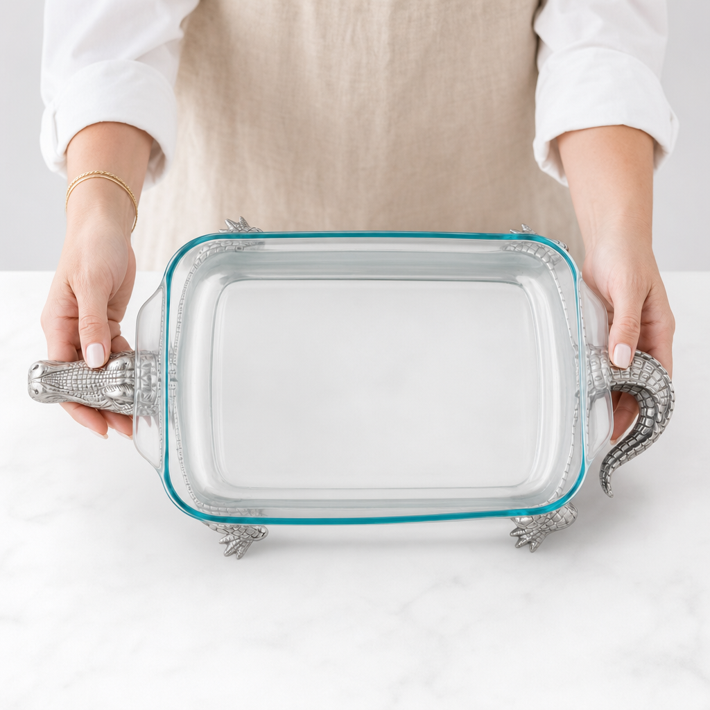 Alligator Pyrex Holder 3qt