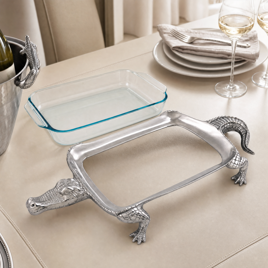 Alligator Pyrex Holder 3qt